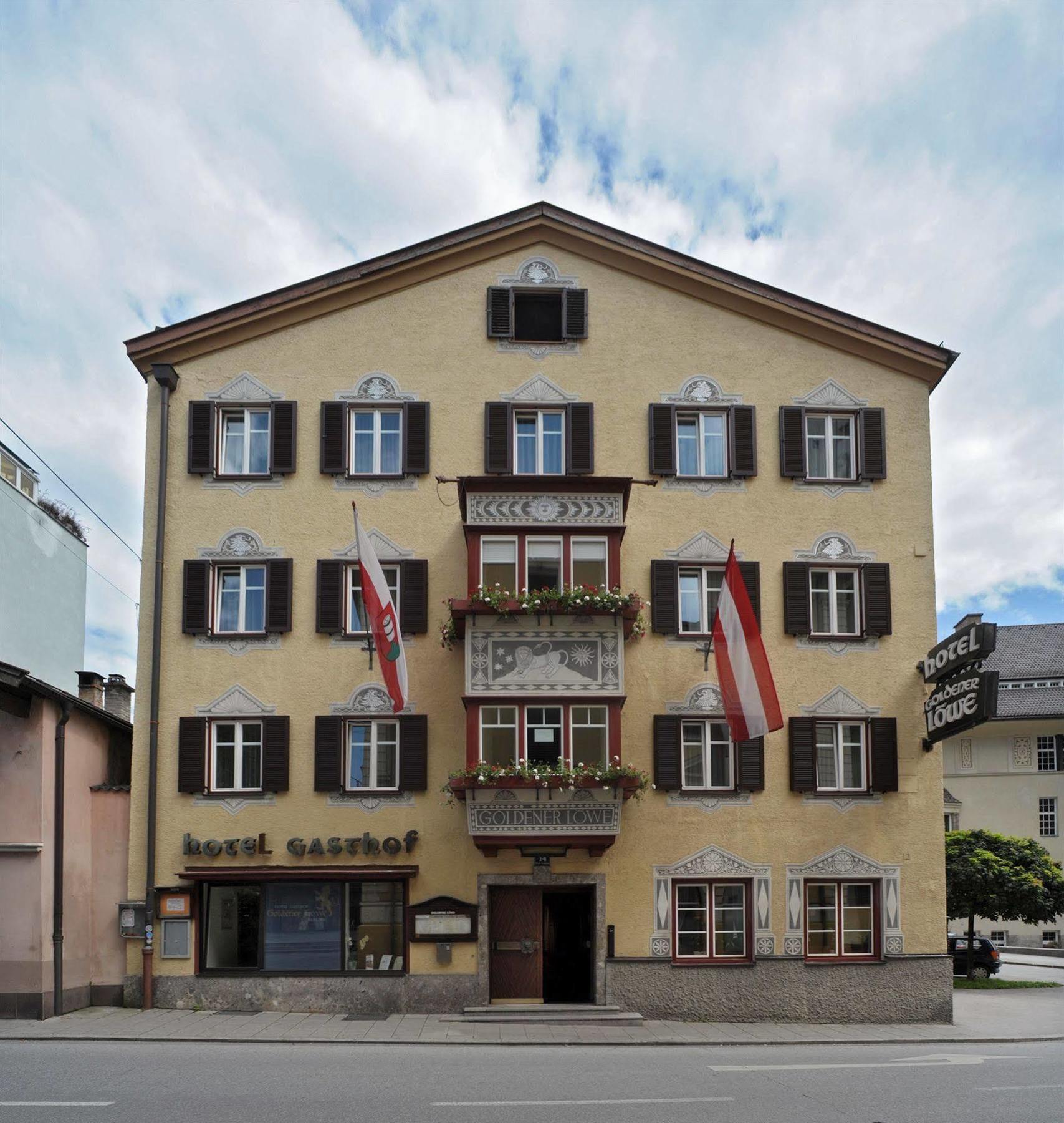Hotel Goldener Löwe Kufstein Exteriör bild